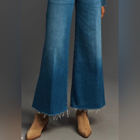 MOTHER *LIL ROLLER FRAY* WASH: WORK HARD PLAY HARDER *SIZE 26 PETITE NWT $268.00 - Picture 2 of 13